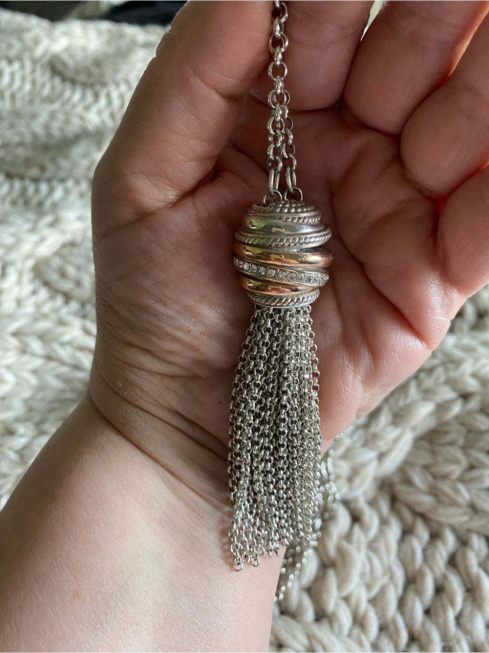 Brighton Neptune’s Rings Tassel Pendant Necklace